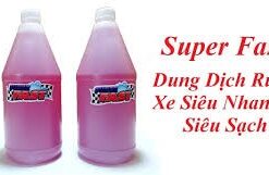 Dung dich ve sinh xe supper fast 1